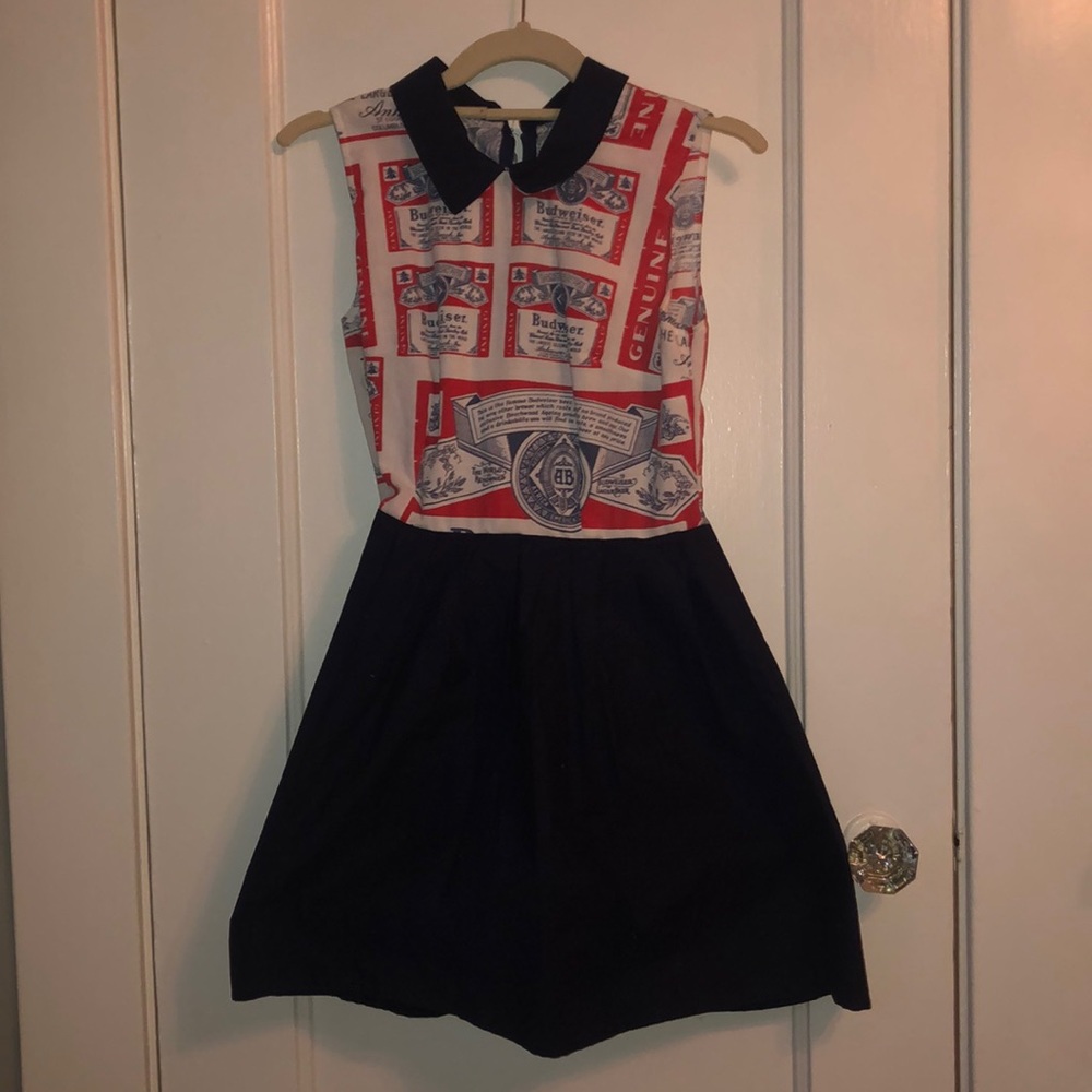 Custom Made Budweiser Dress